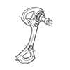 PIASTRA ESTERNA CAMBIO RD 6600