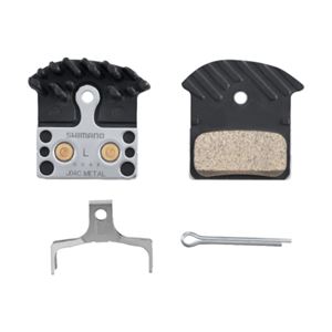PASTIGLIE FRENO METAL J04C - CON ALETTA