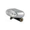 FANALE A BATTERIA PIATTO SILVER