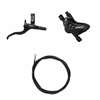 KIT FRENO DISCO POST. 4PIST. - BL-M4100 + BR-MT420 + TUBO