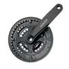 GUARNITURA MTB ALLUMINIO NERA