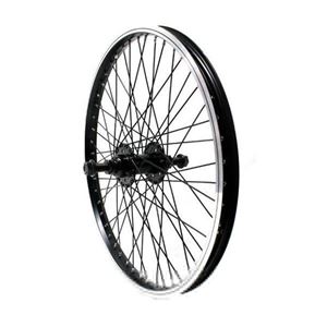 RUOTA 20 BMX POST. 14MM NERA