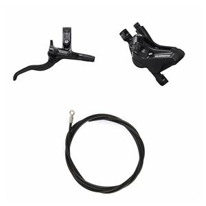 KIT FRENO DISCO POST. 4PIST. - BL-M4100 + BR-MT420 + TUBO