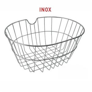 CESTO ANT. OVALE LAM/FORATA INOX