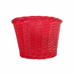 CESTO BIMBA 20 PLASTICA ROSSO