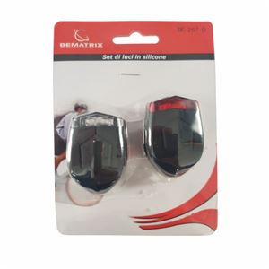 FANALINI PILA SILICONE ANT. E POST.