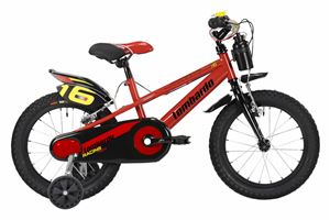 VULCANO 16 MTB BIMBO ROSSO NERO