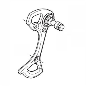 PIASTRA ESTERNA CAMBIO RD 6600